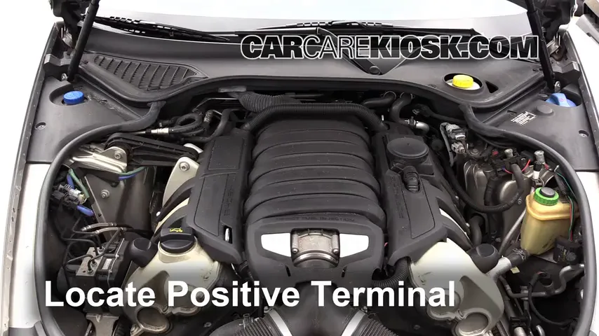 2010 Porsche Panamera 4S 4.8L V8 Battery Jumpstart